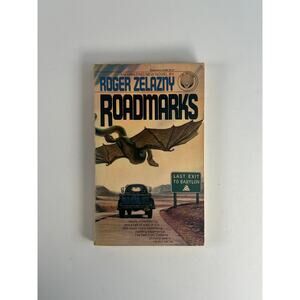 Vintage Paperback - Roadmarks - Roger Zelazny - 1983 Del Rey Fourth Printing